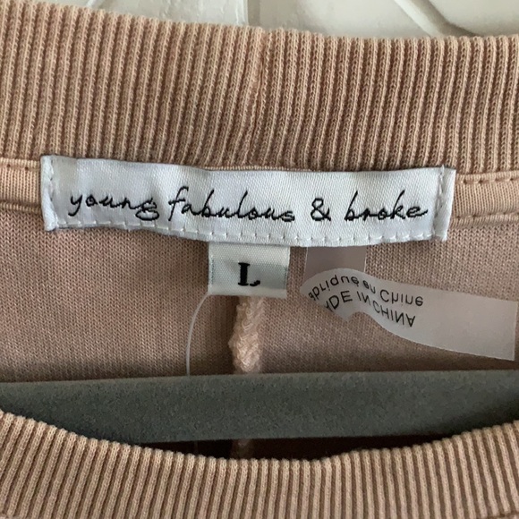 Blush Balloon Sleeve Sweatshirt - Picture 5 of 9